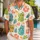 Kawaii Cat Island Motifs for Beach Holidays, Pool Days, and Colorful Summer Style Hawaiian Shirt - 1