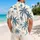 Dusty Blue Palm Trees for Beach Vacations, Resort Weekends, and Island Getaways for Men Hawaiian Shirt - 2