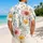 Wildflower Garden Blooms for Sunny Resort Days and Youthful Summer Style for Men Hawaiian Shirt - 2