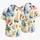 Watercolor Sailboats Palm Blossoms For Coastal Vacations And Relaxed Resort Days Hawaiian Shirt - 5