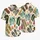 Colorful Flip Flop Beach Motifs for Summer Vacation Style and Island Getaways for Men Hawaiian Shirt - 5