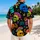 Colorful Skull and Mushroom Motifs for Festival Travel and Beach Vacation Style Lovers Hawaiian Shirt - 2