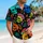Colorful Skull and Mushroom Motifs for Festival Travel and Beach Vacation Style Lovers Hawaiian Shirt - 6