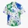 Cobalt Blue Emerald Ink Splashes for Beach Holidays Resort Getaways Men's Vacation Wear Hawaiian Shirt - 7