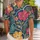 Colorful Retro Garden Flowers for Tropical Vacations and Resort Weekends for Men Hawaiian Shirt - 1