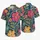 Colorful Retro Garden Flowers for Tropical Vacations and Resort Weekends for Men Hawaiian Shirt - 5