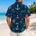 Nautical Anchor Sailing Motif for Coastal Getaways, Cruises, and Resort Weekends Hawaiian Shirt - 2