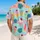 Pastel Ice Cream Characters For Beach Vacations And Playful Summer Resort Outfits Hawaiian Shirt - 2