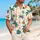 Teal Palm Tree Vacation Style For Beach Getaways, Island Travel, And Summer Holidays Hawaiian Shirt - 6