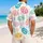 Pastel Heart Pebble Motifs For Beach Vacations And Resort Weekends, Men’s Getaways Hawaiian Shirt - 2