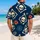 Skull Bones And Island Fronds For Beach Getaways And Bold Vacation Style For Men Hawaiian Shirt - 2