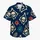 Skull Bones And Island Fronds For Beach Getaways And Bold Vacation Style For Men Hawaiian Shirt - 8