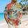 Crimson Koi Fish and Rolling Ocean Waves for Resort Evenings and Island Getaway Style Hawaiian Shirt - 7
