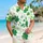 Emerald Clover Island Escape for St Patrick's Day Beach Trips and Summer Holidays Hawaiian Shirt - 6