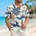 Sun Moon Star Totem Motifs for Beach Holidays and Casual Resort Days, Men's Gift Hawaiian Shirt - 6