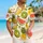 Smiling Tropical Fruits for Beach Holidays and Summer Vacations for Men and Families Hawaiian Shirt - 6