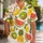 Smiling Tropical Fruits for Beach Holidays and Summer Vacations for Men and Families Hawaiian Shirt - 1