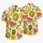 Smiling Tropical Fruits for Beach Holidays and Summer Vacations for Men and Families Hawaiian Shirt - 5
