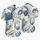 Navy Seafood Collection for Coastal Summer Gatherings and Beach Dining, Men’s Style Hawaiian Shirt - 5