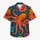 Octopus Floral Beach Vacation Style for Ocean Lovers and Men on Summer Getaways Hawaiian Shirt - 7