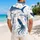 Ocean Whale Shark and Sea Life Motifs for Beach Vacation Gifts and Island Holidays Hawaiian Shirt - 2