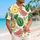 Tropical Citrus Fruit Motifs for Beach Getaways, Summer Resorts, and Men’s Vacation Wear Hawaiian Shirt - 6