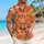 Whimsical Puppet Faces for Beach Vacations and Summer Parties, Colorful Unisex Style Hawaiian Shirt - 6