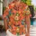 Whimsical Puppet Faces for Beach Vacations and Summer Parties, Colorful Unisex Style Hawaiian Shirt - 1