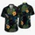 Black Cat Tropical Foliage Beach Getaway Style for Men and Island-Loving Travelers Hawaiian Shirt - 5