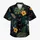 Black Cat Tropical Foliage Beach Getaway Style for Men and Island-Loving Travelers Hawaiian Shirt - 7