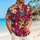 Carnival Mask Faces for Beach Parties and Summer Getaways, Vibrant Vacation Style Hawaiian Shirt - 6