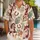 Western Horse Horseshoe Motifs for Beach Holidays and Ranch Weekends, Men's Style Hawaiian Shirt - 1