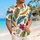 Tropical Leaf Rhythm for Sunny Beach Getaways and Relaxed Resort Weekends for Men Hawaiian Shirt - 6