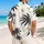 Black Palm Tree Silhouettes for Tropical Vacations and Beach Getaways, Men's Resort Style Hawaiian Shirt - 2
