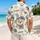 Navy Bear Explorer Tropical Adventure Style for Beach Holidays and Summer Getaways Hawaiian Shirt - 2