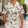 Navy Bear Explorer Tropical Adventure Style for Beach Holidays and Summer Getaways Hawaiian Shirt - 1
