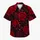 Crimson Rose Garden for Valentine Celebrations and Romantic Island Getaway Style Hawaiian Shirt - 7