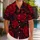 Crimson Rose Garden for Valentine Celebrations and Romantic Island Getaway Style Hawaiian Shirt - 1