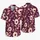 Cream Daisy And Blush Leaf Motifs For Island Getaways And Sunset Resort Evenings Hawaiian Shirt - 5
