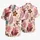 Blush Tropical Botanical Leaves and Flowers for Beach Vacations, Men’s Resort Style Hawaiian Shirt - 5