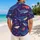 Blue Whale Ocean Scene for Beach Vacations and Coastal Getaways, Relaxed Men's Style Hawaiian Shirt - 2