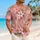 Pink Plumeria And Butterfly Garden For Beach Getaways And Summer Island Vacations Hawaiian Shirt - 6