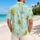 Lime Palm Trees for Beach Holidays and Island Getaways for Men and Vacation Lovers Hawaiian Shirt - 2