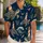 Lighthouse Turtle Ocean Waves for Coastal Vacations and Beach Getaways for Men’s Style Hawaiian Shirt - 1