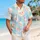 Whimsical Sheep Faces for Sunny Beach Days and Playful Island Escapes for Men's Vacations Hawaiian Shirt - 6