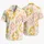 Pastel Geometric Plumeria Medallions for Sunny Resort Getaways and Island Weekends Hawaiian Shirt - 5