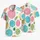 Colorful Hand-Drawn Circles for Beach Vacations and Resort Weekends, Men’s Style Hawaiian Shirt - 5