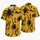 Mustard Palm Tree Silhouettes for Beach Holidays, Island Getaways, and Summer Travel Hawaiian Shirt - 5