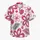 Magenta Island Blooms for Beach Vacations and Resort Weekends, Men’s Summer Style Hawaiian Shirt - 7