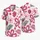 Magenta Island Blooms for Beach Vacations and Resort Weekends, Men’s Summer Style Hawaiian Shirt - 5